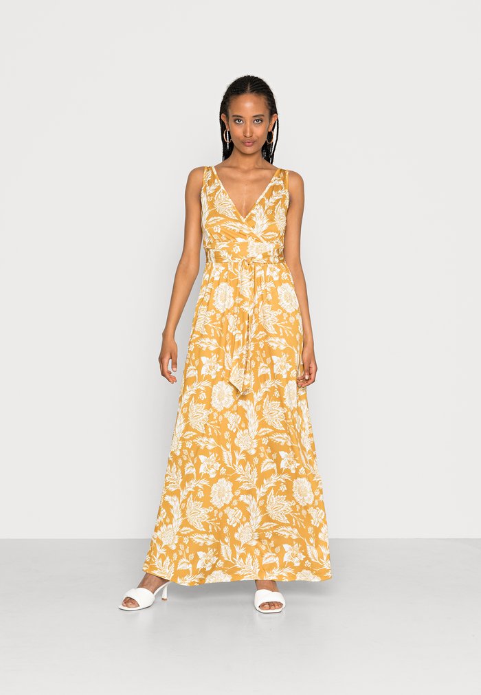 Peignoir Anna Field Maxi Jaune Femme | XOZ-2815294